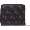 Guess, Camy, Textile Wallet, Logo Detail, SG774137, Coal, Mini, For Women