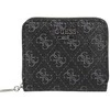 Guess, Camy, Textile Wallet, Logo Detail, SG774137, Coal, Mini, For Women