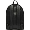 Guess, Dan, Synthetic Leather, Textile Backpack, Juodas/Brown, For Men