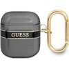 GUESS GUA2HTSK AIRPODS 1/2 COVER Juodas/Juodas STRAP COLLECTION