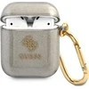 Guess dėklas, skirtas Airpods GUA2UCG4GK juodos spalvos Glitter Collection