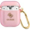 Apple AirPods Guess Glitter Collection (GUA2UCG4GP) ausinių dėklas rožinės spalvos