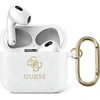 Apple AirPods 3 Guess Glitter Collection (GUA3UCG4GT) ausinių dėklas skaidrus