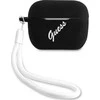 Dėklas Guess GUACAPLSVSBW AirPods Pro dangtelis juodas/baltas Silicone Vintage