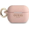 Apple AirPods Pro Guess silikoninis Glitter (GUAPSGGEP) ausinių dėklas rožinės spalvos