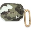 Apple AirPods Pro Guess Camo Collection (GUAPUCAMA) ausinių dėklas žalios spalvos