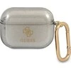 Dėklas GUESS GUAPUCG4GK AIRPODS PRO COVER JUODA/Juodas GLITTER COLLECTION