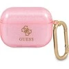 Apple AirPods Pro Guess Glitter Collection (GUAPUCG4GP) ausinių dėklas rožinės spalvos