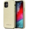 Apple iPhone 12 Mini Guess dėklas Iridescent (GUHCP12SIGLGO) aukso spalvos