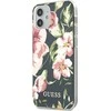 Dėklas Apple iPhone 12 Mini Guess N°3 Flower Collection (GUHCP12SIMLFL03) mėlynos spalvos