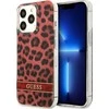 Dėklas GUESS GUHCP13LHSLEOR IPHONE 13 PRO / 13 6.1 "Raudonas / Raudonas HARDCASE LEOPARD