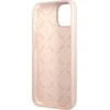 Dėklas GUESS GUHCP13SSLTGP IPHONE 13 MINI 5.4 "Rožinis/Rožinis HARDCASE SILICONE TRIANGLE