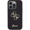 Dėklas GUESS GUHCP15LHG4SGK IPHONE 15 PRO 6.1 "Juodas/Juodas HARDCASE GLITTER SCRIPT BIG 4G