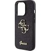 Dėklas GUESS GUHCP15LHG4SGK IPHONE 15 PRO 6.1 "Juodas/Juodas HARDCASE GLITTER SCRIPT BIG 4G