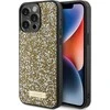 Dėklas GUESS GUHCP15LPFGSBSD IPHONE 15 PRO 6.1 "Geltonas/Geltonas HARDCASE RHINESTONE METAL LOGO