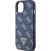 Guess GUHCP15MPG4GPB Apple iPhone 15 Plus / 14 Plus 6.7″ mėlynas kietas dėklas 4G Triangle Metal Logo