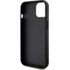 Dėklas GUESS GUHCP15SPSQSQSK IPHONE 15/14/13 6.1 "Juodas / Juodas HARDCASE QUILTD METAL LOGO