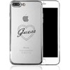 Dėklas Guess Guess GUHCP7LTRHS iPhone 6/7/8 Plus sidabrinis/sidabrinė hardcase Signature Heart universalus