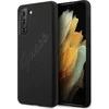 Samsung Galaxy S21 Plus Guess dėklas Script Vintage (GUHCS21MLSVSBK) juodos spalvos