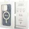 Guess GUHMP15LH4STB Apple iPhone 15 Pro 6.1″ mėlynas kietas dėklas IML 4G MagSafe