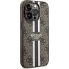 Guess GUHMP15LP4RPSW Apple iPhone 15 Pro 6.1″ rudos spalvos kietas dėklas 4G Printed Stripes MagSafe