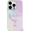 Apple iPhone 15 Pro Max Guess dėklas IML Iridescent MagSafe (GUHMP15XHITSU) violetinės spalvos