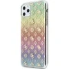 Guess GUHCN65PEOML Apple iPhone 11 Pro Max multicolor kietas dėklas Iridescent 4G Peony
