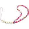 Guess pakabukas GUSTGMPP telefono dirželis rožinės spalvos Heishi Beads
