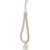 Guess pakabukas GUSTSAS4P telefono dirželis rožinės spalvos Chain Metal 4G Charm
