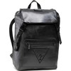 Guess, Salameda, Synthetic Leather, Textile Backpack, Juodas, Nešiojamas kompiuteris Compartiment, HMSALOP1105, Unisex