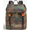 Guess, Salameda, Textile Backpack, Camouflage, Nešiojamas kompiuteris Compartiment, Unisex
