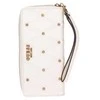 Guess, Guess, Textile Wallet, SLG Large Zip, SWQS8553460, Ivory, For Women