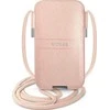 Dėklas GUESS GUPHMPSASBPI BAG 6.1 "Rožinis/Rožinis SAFFIANO STRAP