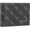 Guess, Vezzola, Textile Wallet, Coin Holder, SMVEZZPOL23, Juodas, For Men