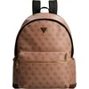 Guess, Vezzola, Synthetic Leather, Textile Backpack, rusvai gelsvas, HMVZLAP2275, For Men, 21/33 x 42.5 x 14 cm
