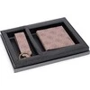 Set, Guess, Vezzola, Textile Wallet, With 4G logo Keychain, GBOX SM BFLD W/CP-KRN, rusvai gelsvas, For Men