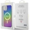 Guess GUHMP15MHITSK Apple iPhone 15 Plus/ 14 Plus 6.7″ rainbow kietas dėklas IML Iridescent MagSa