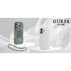 Guess GUHMP16XHCPOFPA Apple iPhone 16 Pro Max 6.9″ žalias kietas dėklas IML Flowers Allover Electro Wit