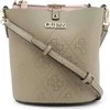 Guess, Amara, poliesterio, tekstilinė rankinė, 4G logotipas, Žalias, HWSG8493010, 22 x 20,5 x 14 cm