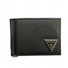 Guess, New Boston, Textile Wallet, SM2513LEA22, Juodas, For Men