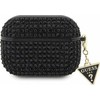 Apple AirPods Guess Hardcase Rhinestone Triangle (GUA2HDGTPK) ausinių dėklas juodos spalvos