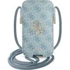 Dėklas Guess Handbag GUPHL4GMGBL 6.7" mėlynas/mėlynas hardcase 4G Big Metal Logo