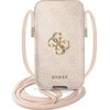 Guess Torebka GUPHL4GMGPI 6,7″ rožinės spalvos kietas dėklas 4G Big Metal Logo