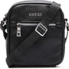 Guess, Scala, Mini, Textile Crossbody Bag, Juodas, For Men