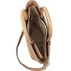 Guess, Sicilia, Synthetic Leather, Textile Handbag, Lined Compartment, Cognac, HWWG8490230, 30 x 30 x 12 cm