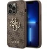 Dėklas GUESS GUHCP14X4X4GBBB IPHONE 14 PRO MAX 6.7 "BRONZE/BROWN HARDCASE 4G BIG METAL LOGO