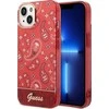 Apple iPhone 14 Plus Guess dėklas Bandana Paisley raudonos spalvos