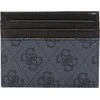 Guess, Vezzola, Leather Card Holder, Juodas, For Men