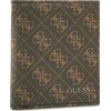 Guess, Vezzola, Textile Wallet, Small Billfold, SMVEZZPOL22, Brown, For Men
