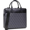 Guess, Vezzola, Polyurethane, Textile Briefcase, Computer, Juodas, 35 x 29 x 9 cm, For Men